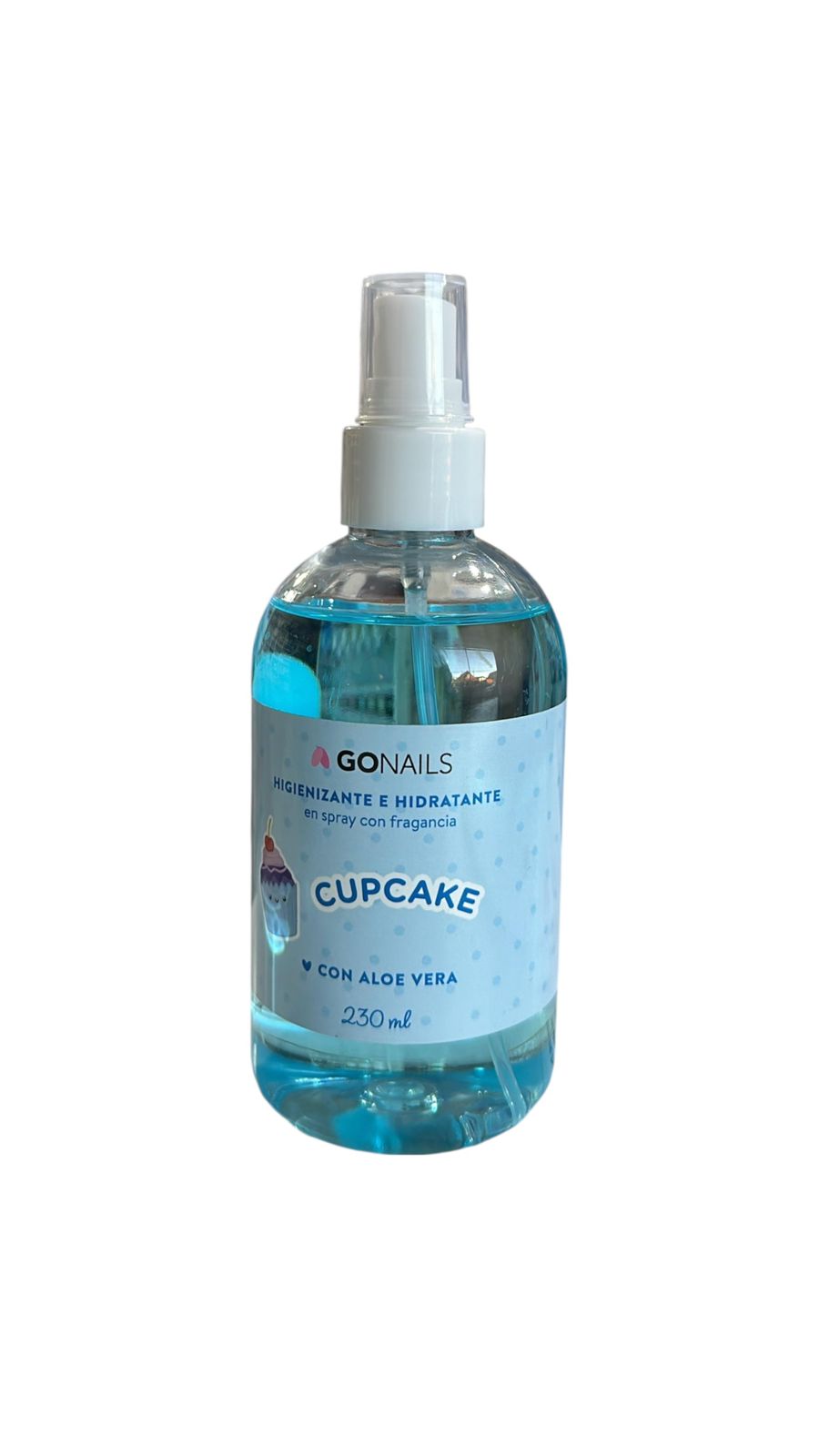 Higienizante Spray Cupcake 230ml Go Nails