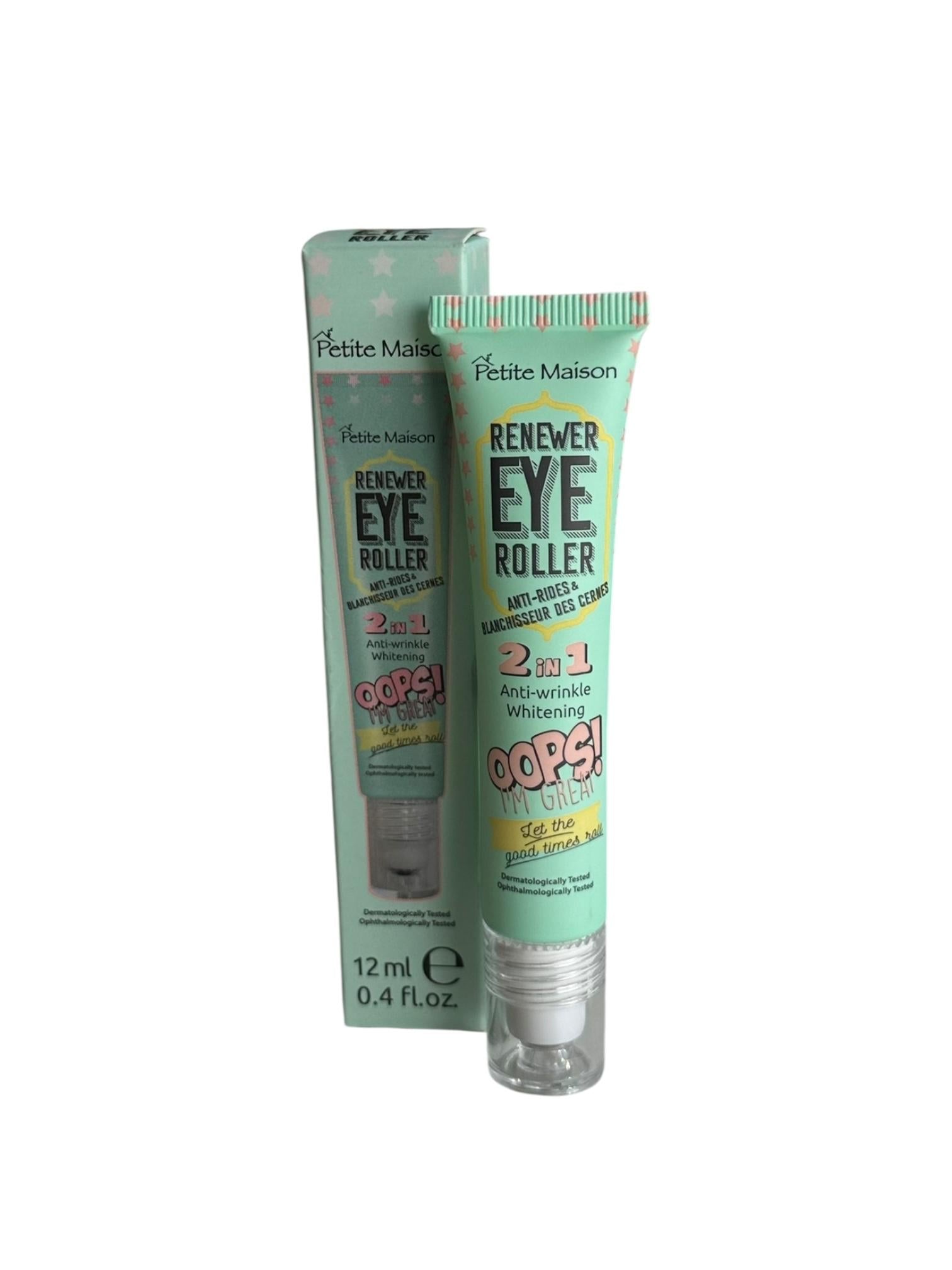 Contorno De Ojos Roll On Reductor Ojeras y Lineas De Expresión 12ml Petite Maison