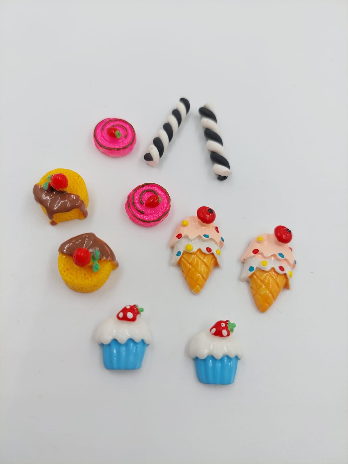 Dijes 3d comida kawaii 12