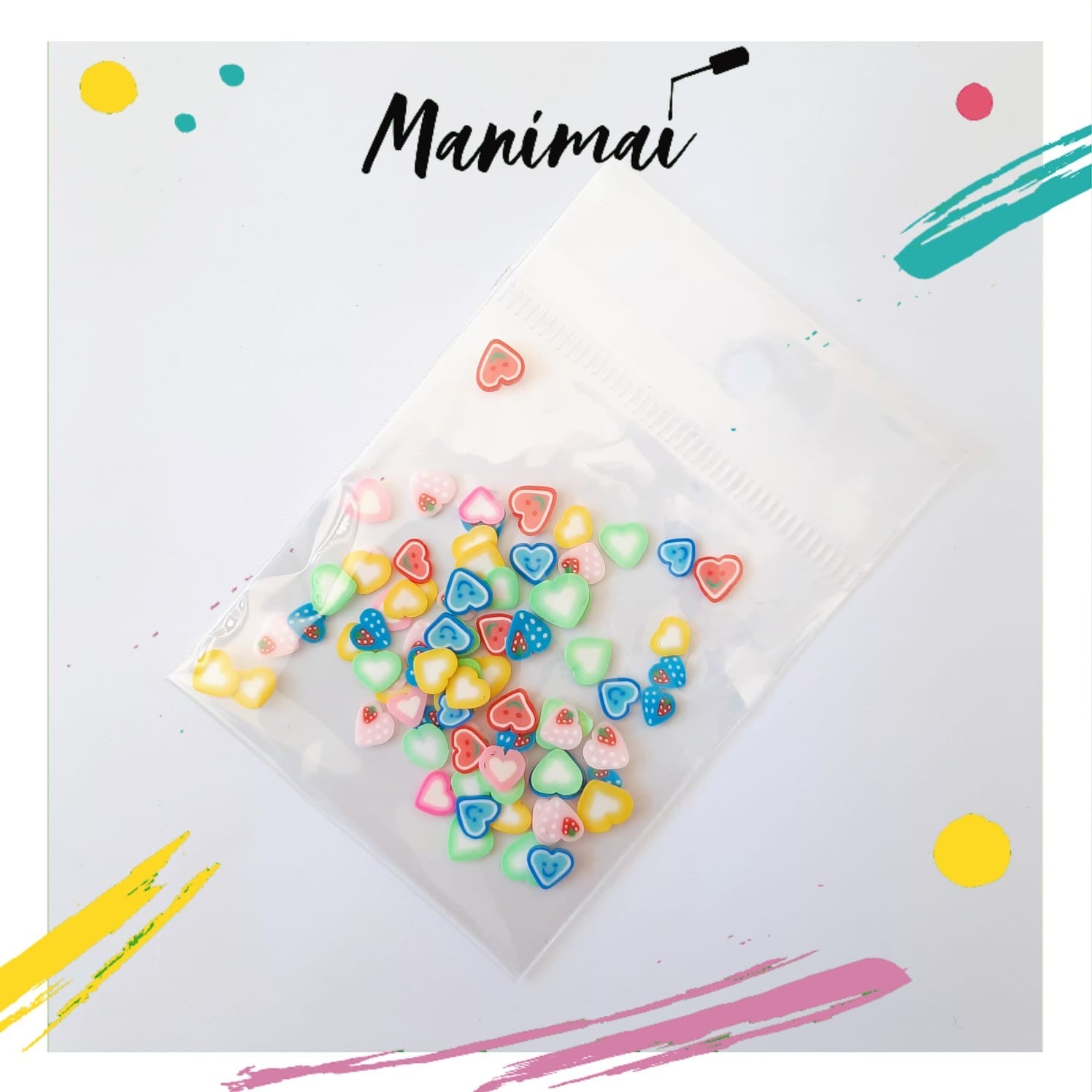 Fimo corazones