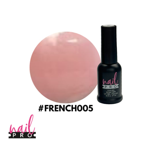 FRENCH005 Base francesa Pink 8ml Nail Pro