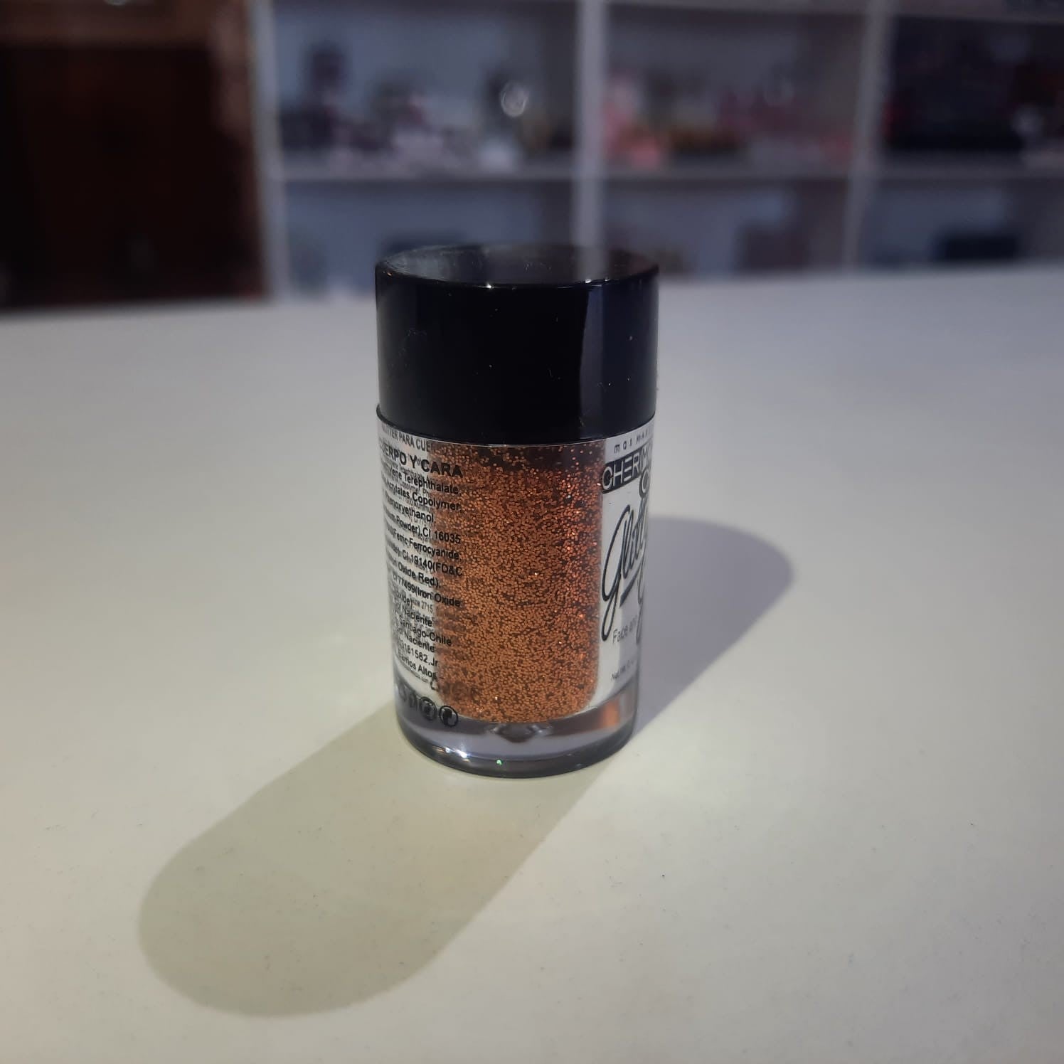 GLITTER COPPER 3.5 GR CHERIMOYA