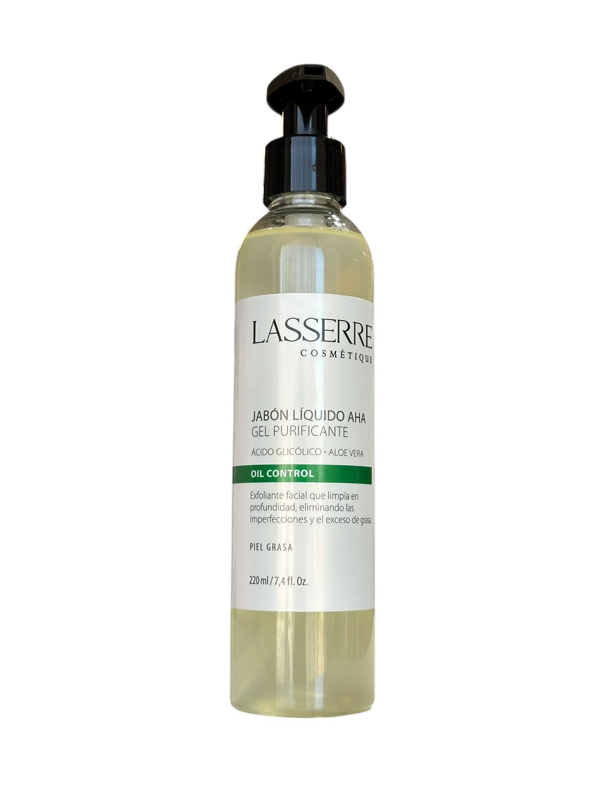 Jabón Liquido AHA 220ml Lasserre