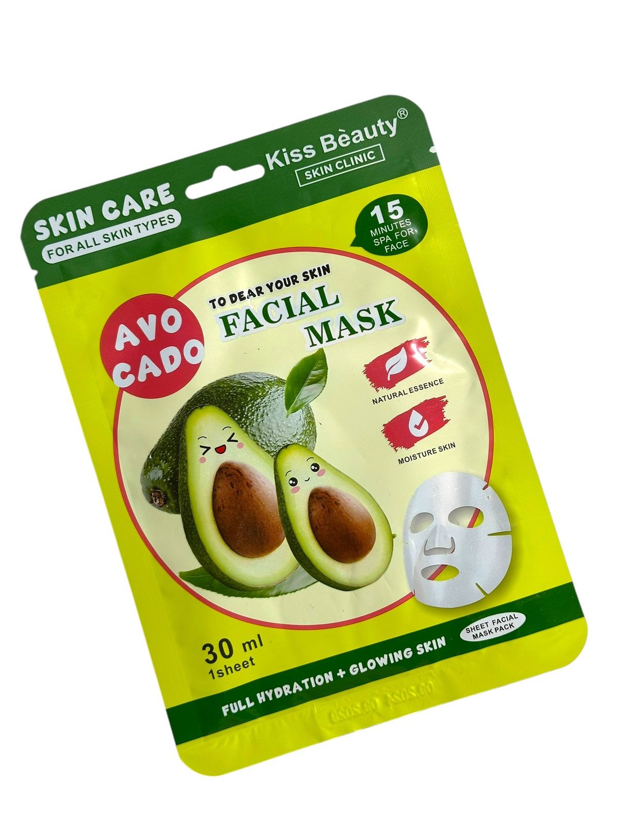 Mascarilla Facial Palta Kiss Beauty