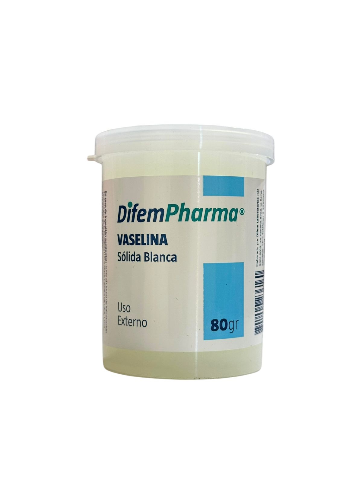 Vaselina Solida Blanca 80gr DifemPharma