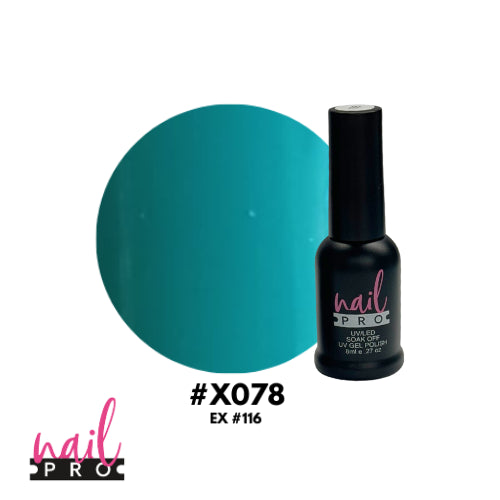 X078 Turquesa 8ml Nail Pro