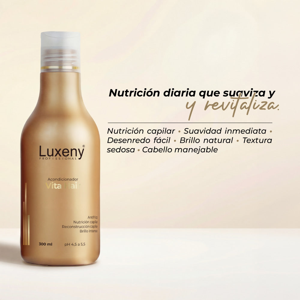 Acondicionador Reconstrucción Vita Hair 300ml Luxeny