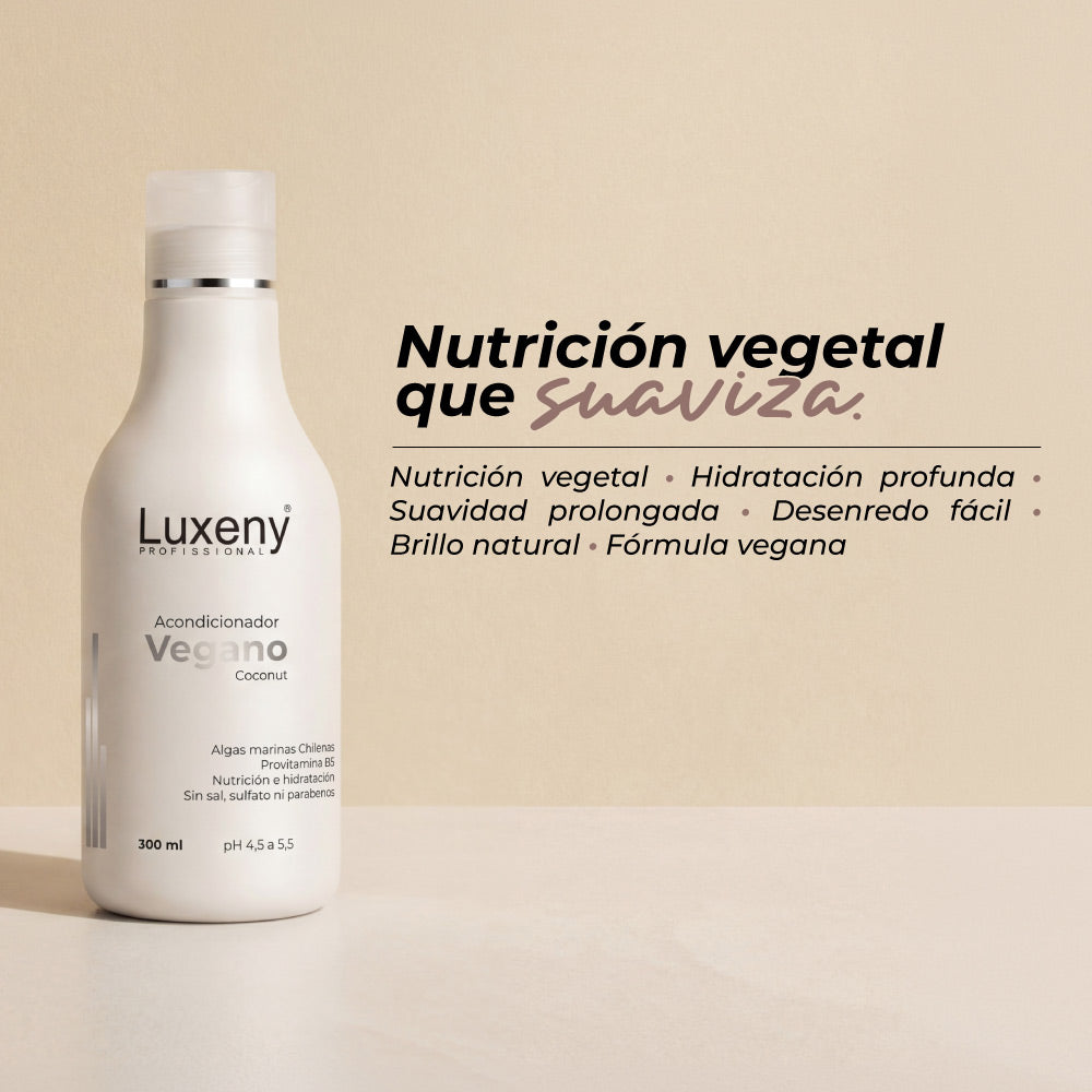 Acondicionador Vegano Coconut 300ml Luxeny