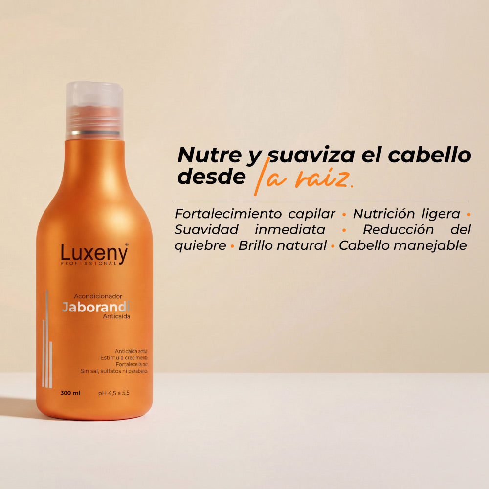 Acondicionador Anticaída Jaborandi 300ml Luxeny