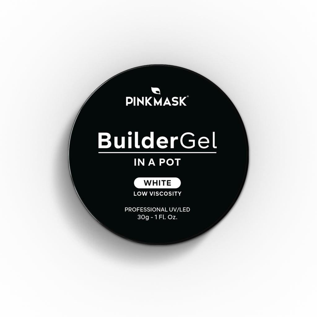 Builder Gel Pote White 30G Pink Mask