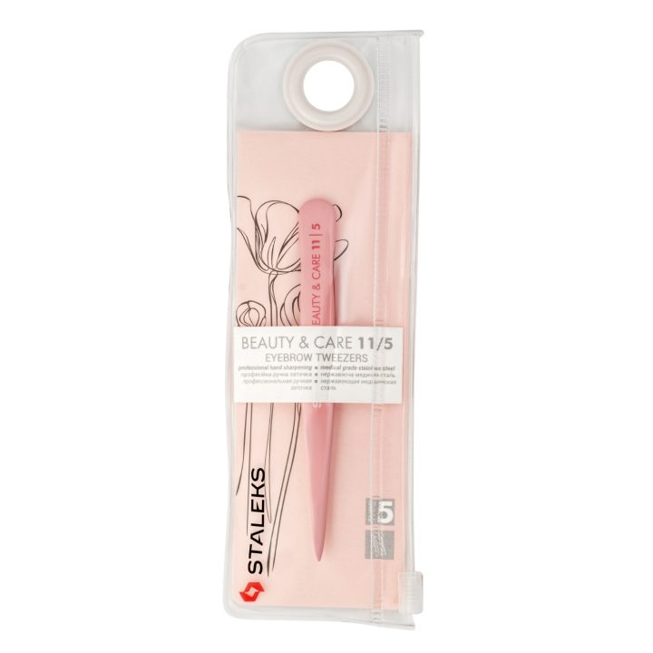 Pinza de Cejas  Beauty & Care 11 Type 5 Staleks