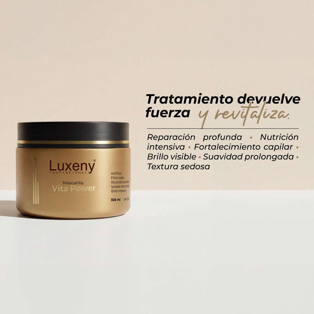 Mascarilla Vita Power 300ml Luxeny