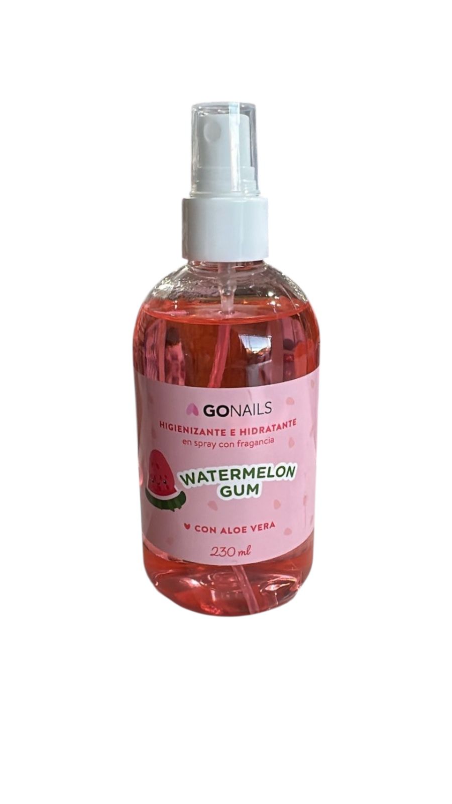 Higienizante Spray Watermelon Gum 230ml Go Nails