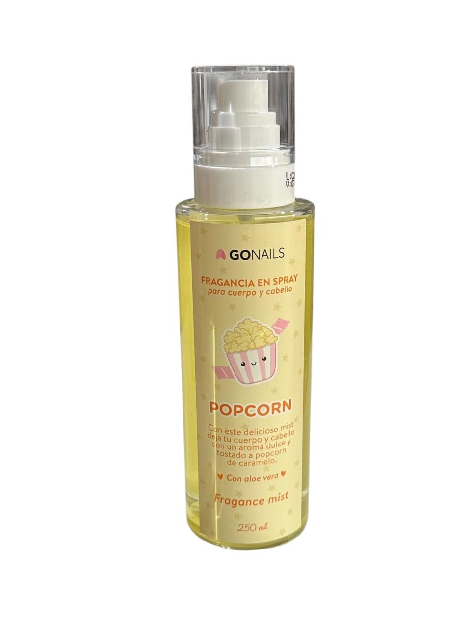 Fragancia Corporal Popcorn 250ml Go Nails