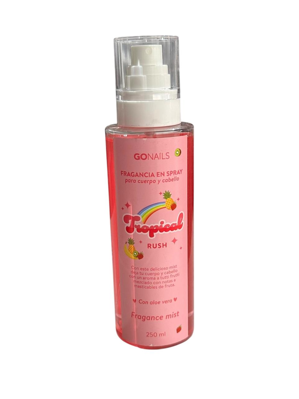 Fragancia Corporal Tropical Rush 250ml Go Nails