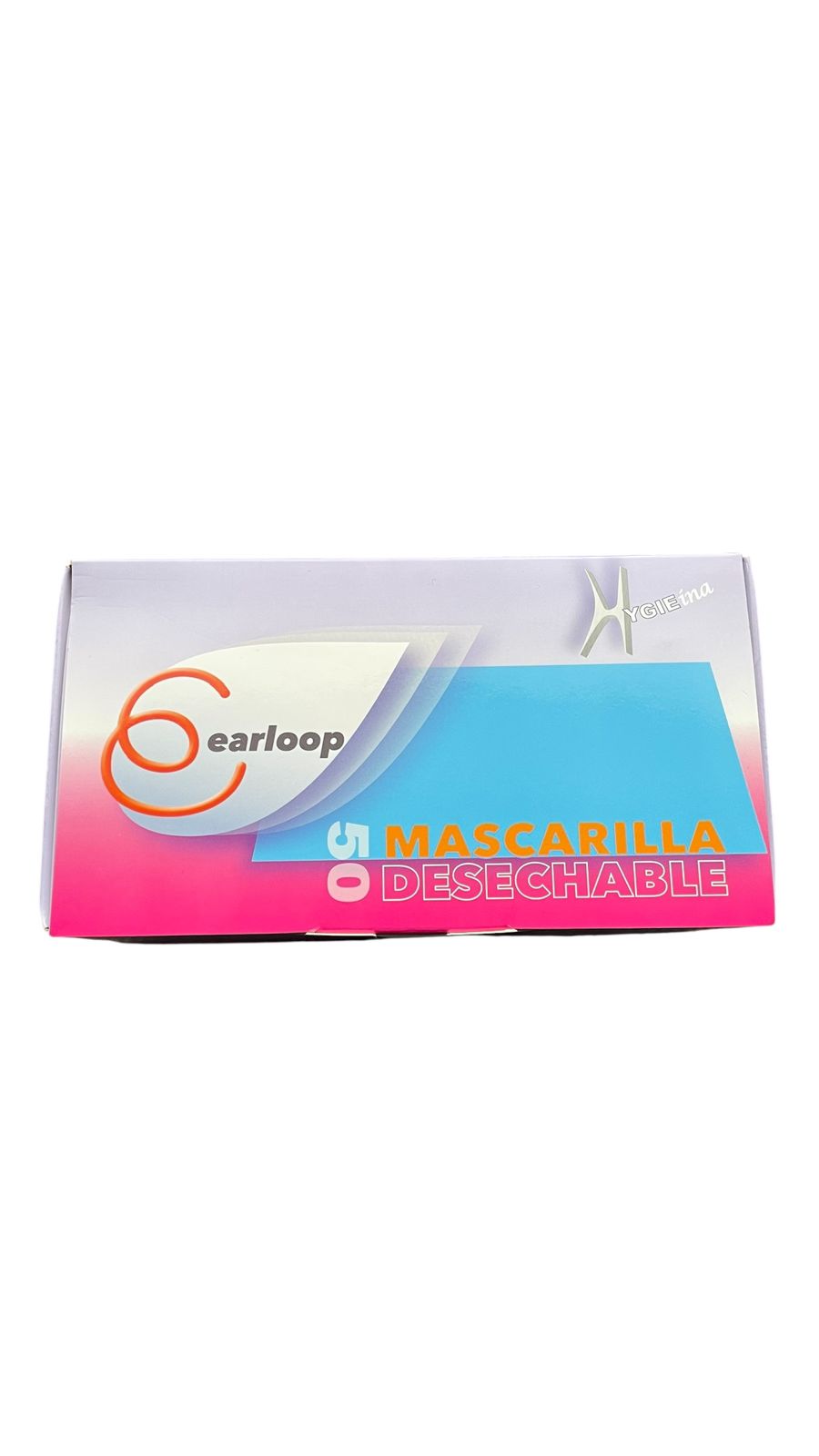 Mascarillas Blancas Tres pliegues 50UD Earloop