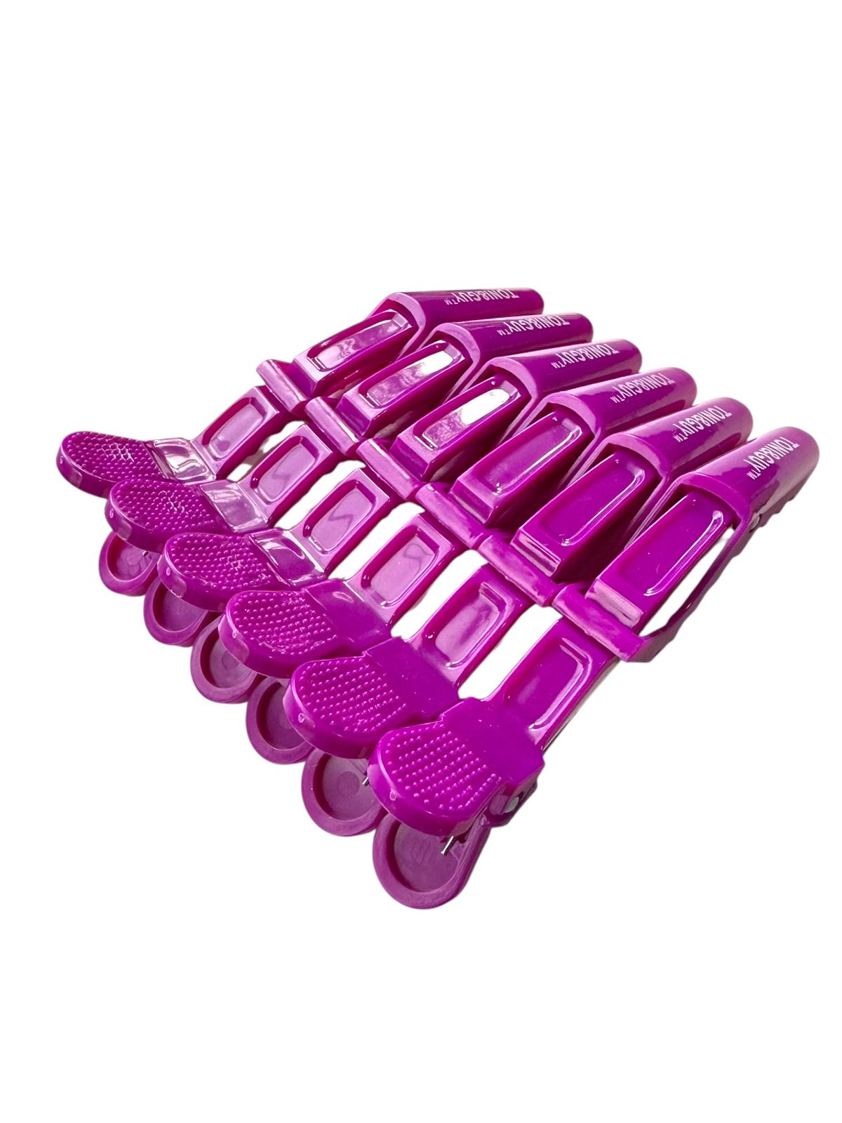 Set de Pinzas Cocodrilo de Plastico 6ud