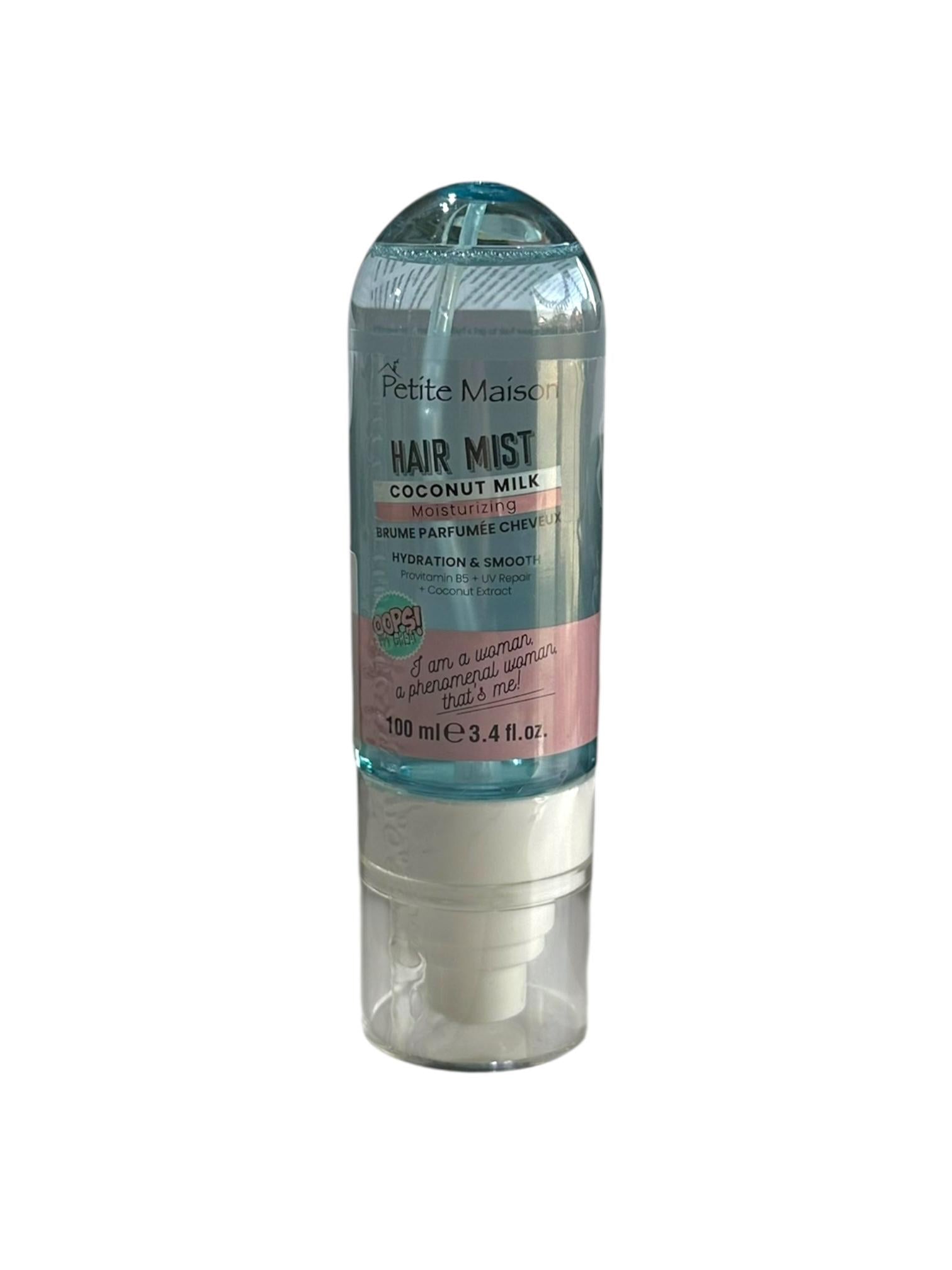 Bruma Hair Mist Coconut Milk 100ml Petite Maison