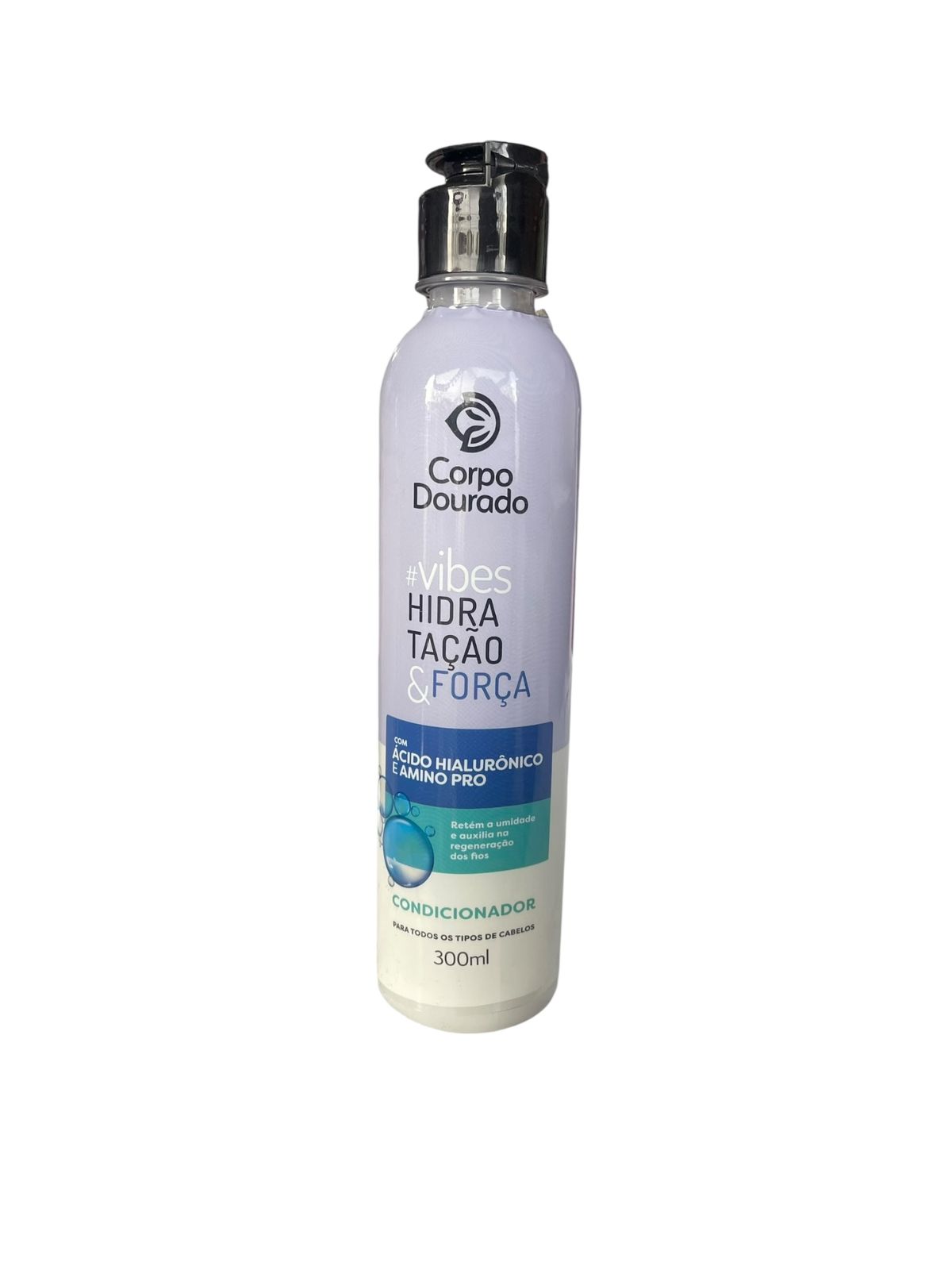 Acondicionador Vibe Hidratacao 300ml Corpo Dourado