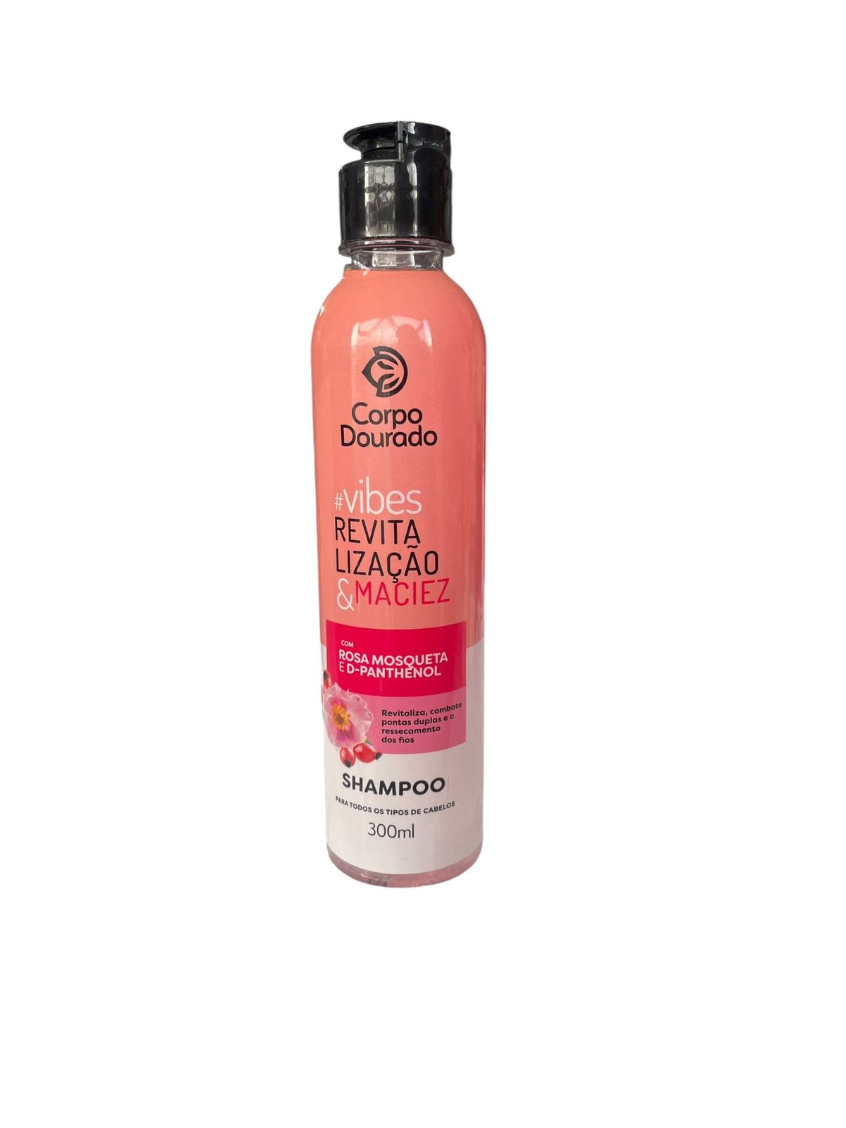Shampoo Vibe Revilitalizacao 300ml Corpo Dourado