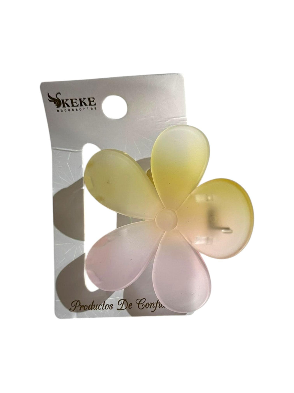 Pinza flor hawaiana mate