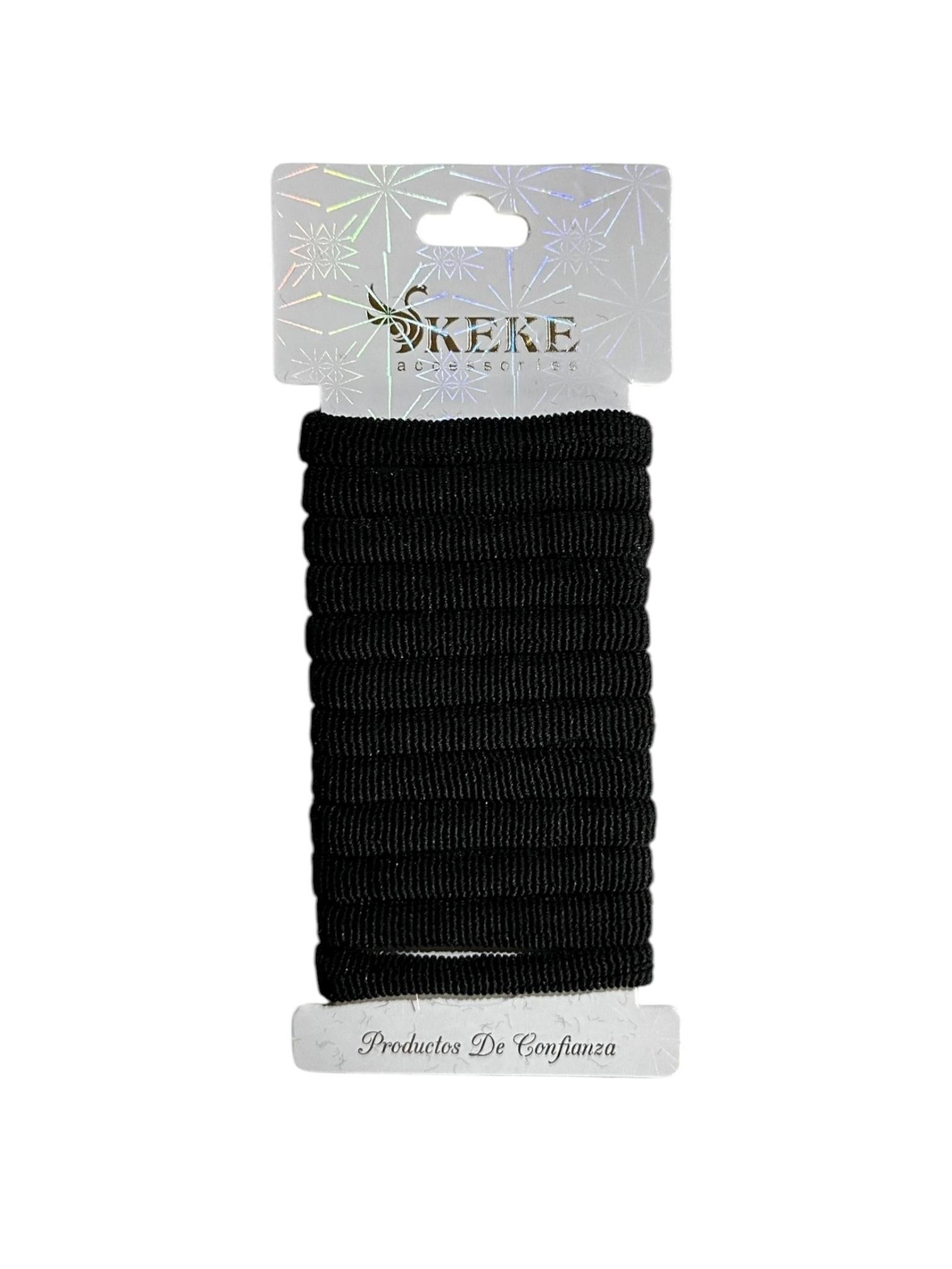 Set de Colet negros 12ud 7.5cm