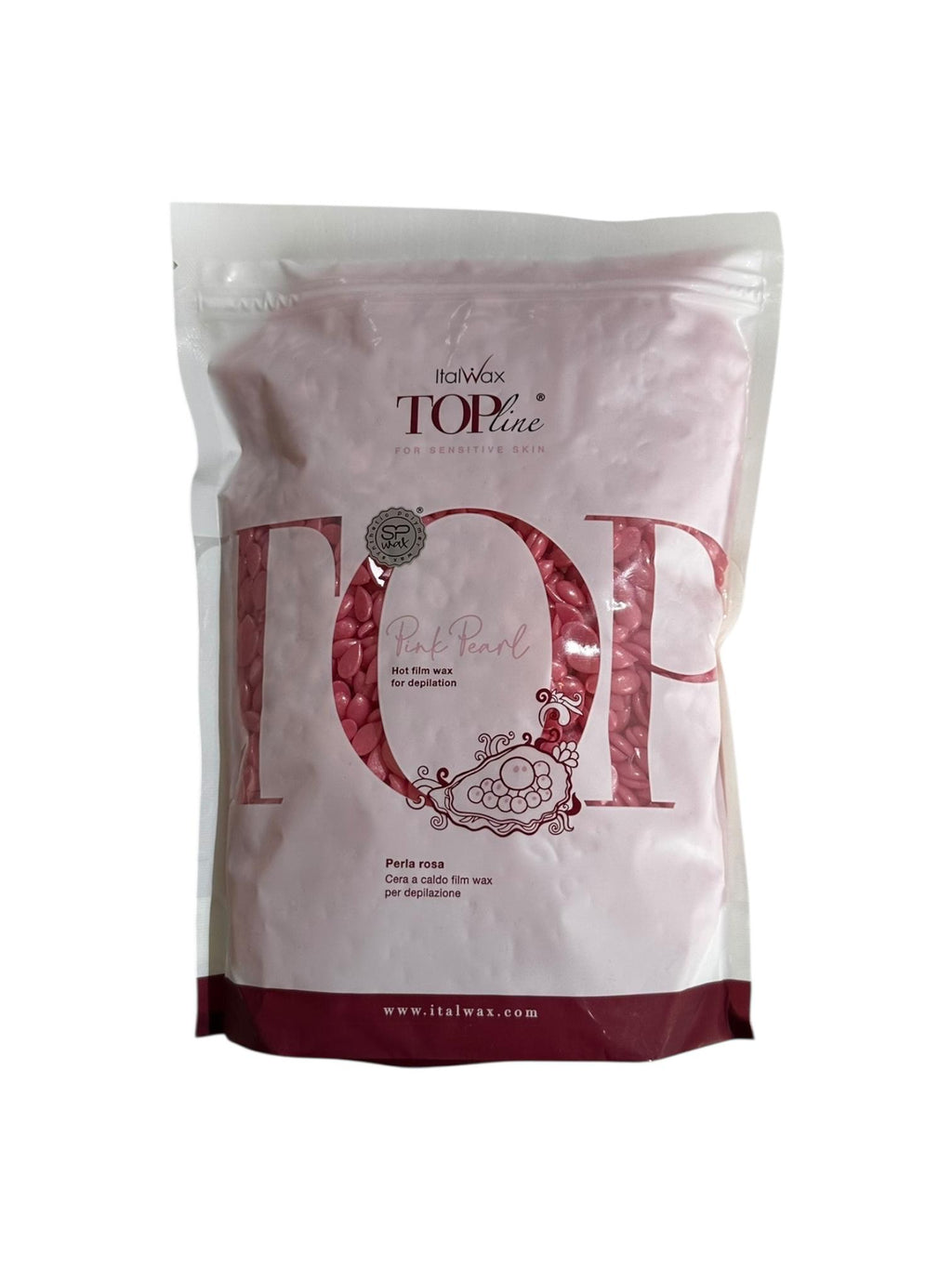 Cera Depilatoria Perla Rosa 750gr Italwax