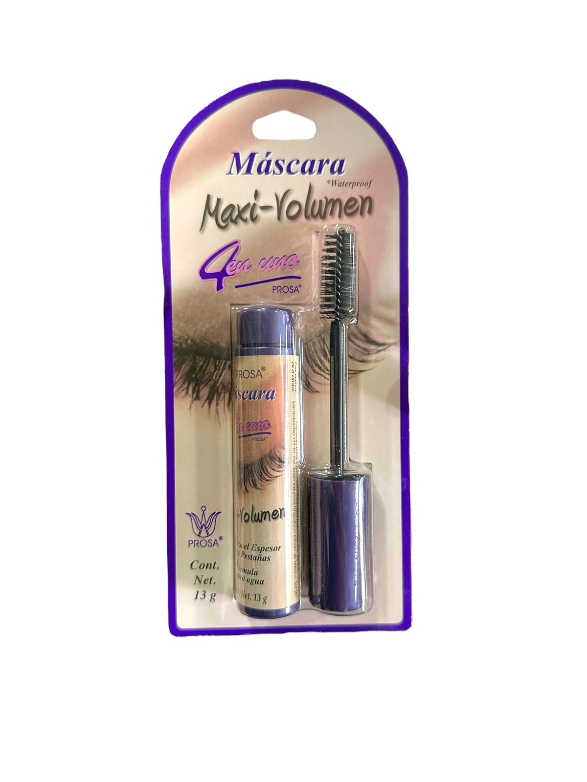 Máscara de Pestañas Maxi Volumen Prosa