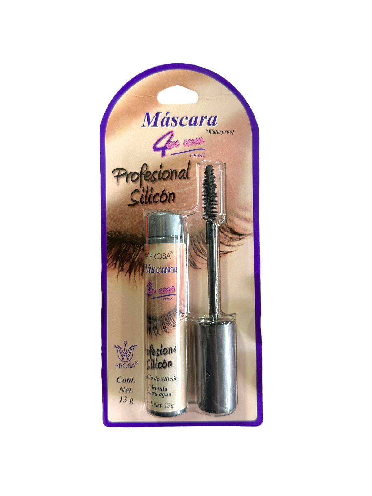 Máscara de Pestañas Profesional Silicon Prosa