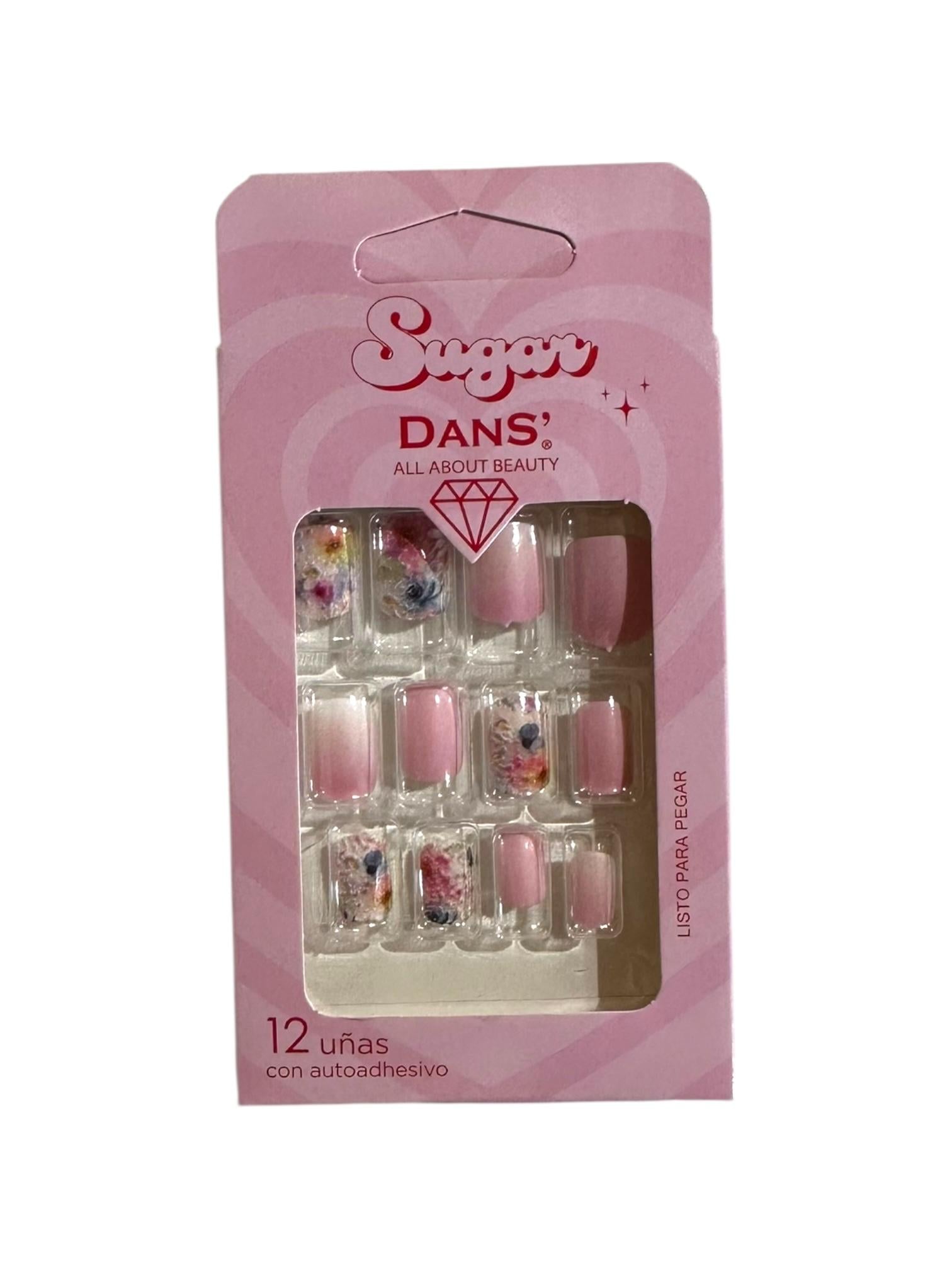 Set De Uñas Postizas Sugar Dans