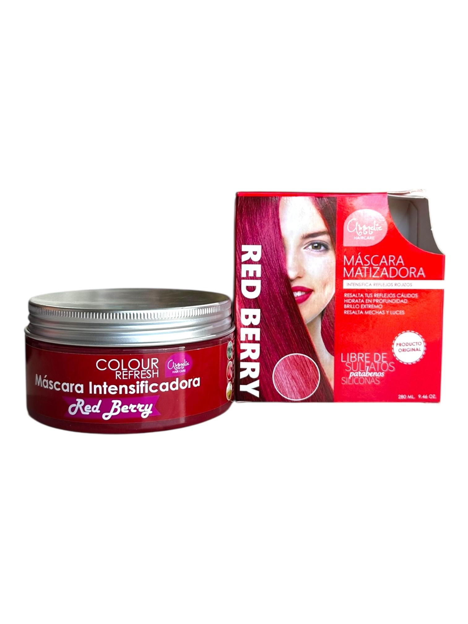 Mascarilla Intensificadora Red Berry 280ml Ammelie