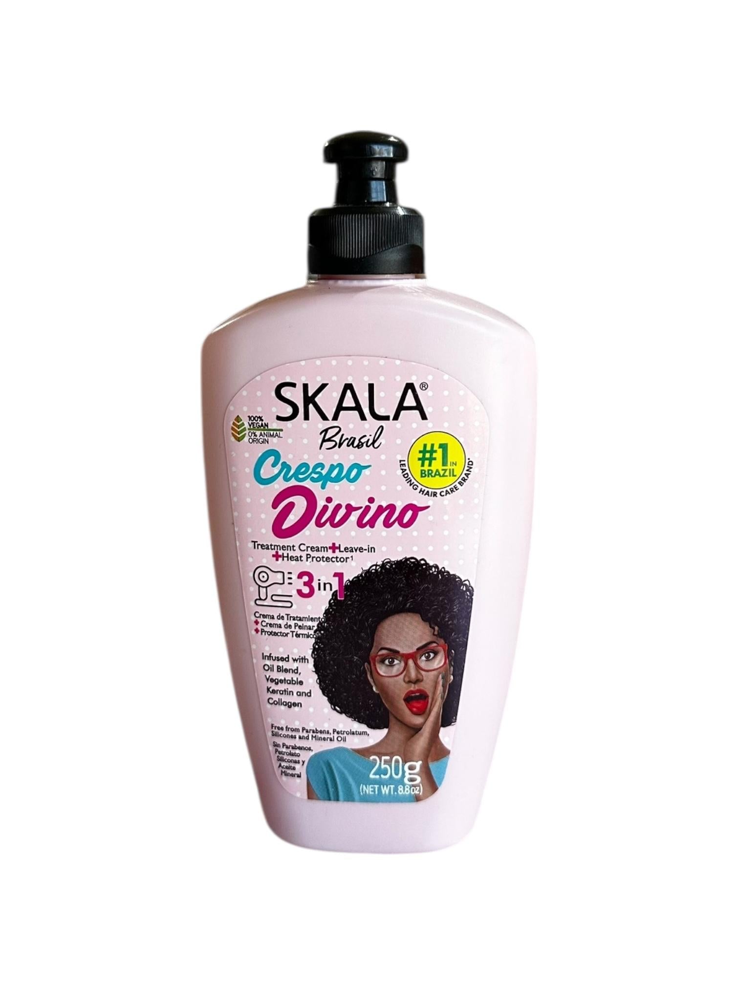 Crema Para Peinar 3 en 1 Crespo Divino 250gr Skala