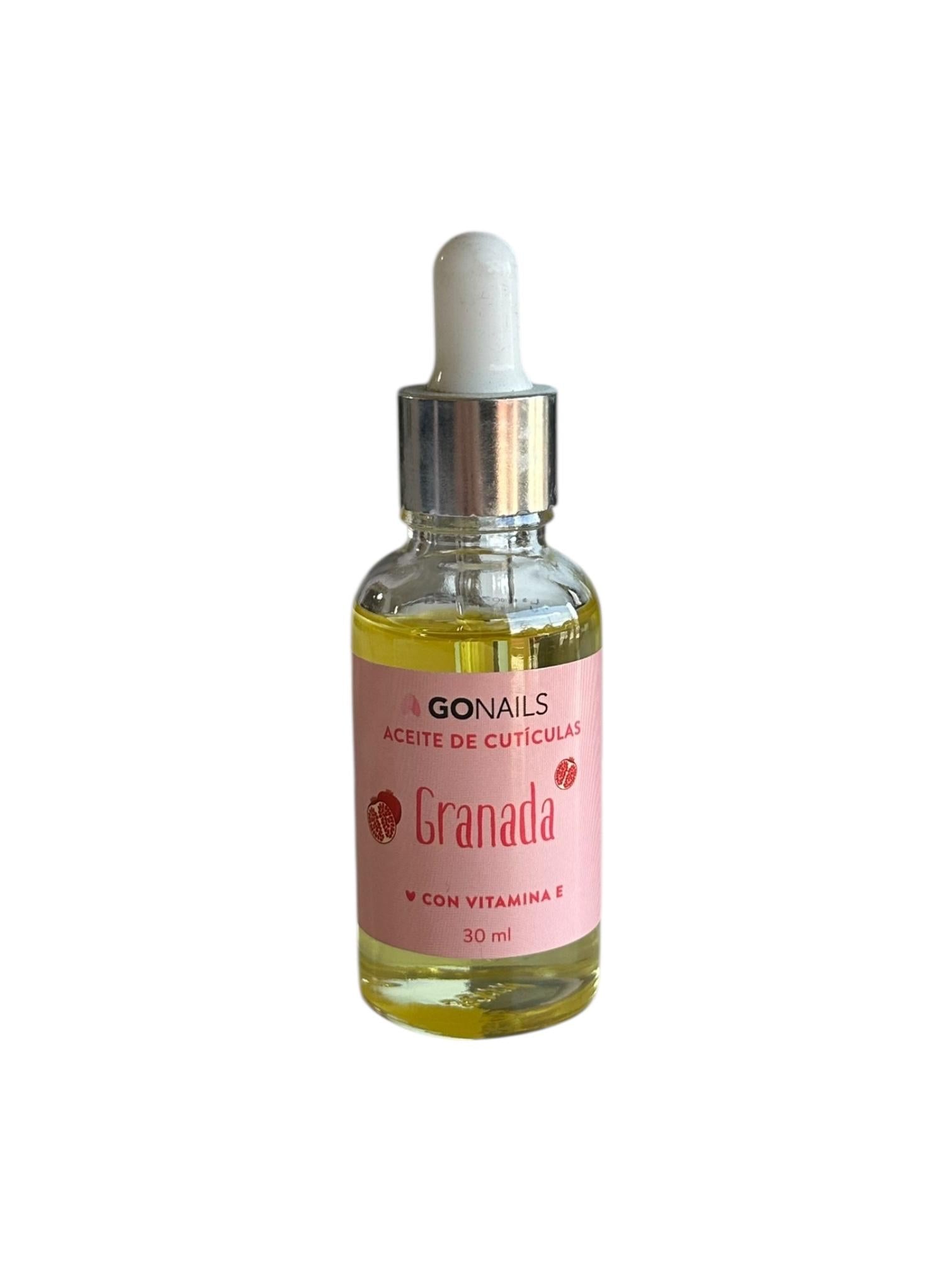 Aceite de Cuticula Granada 30ml Go Nails