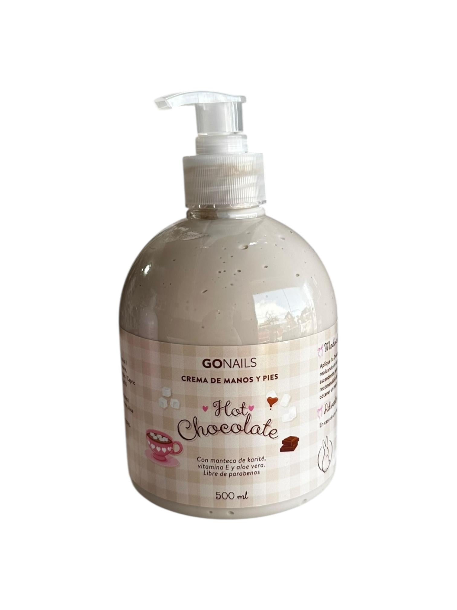 Crema Hot Chocolate 500ml Go Nails