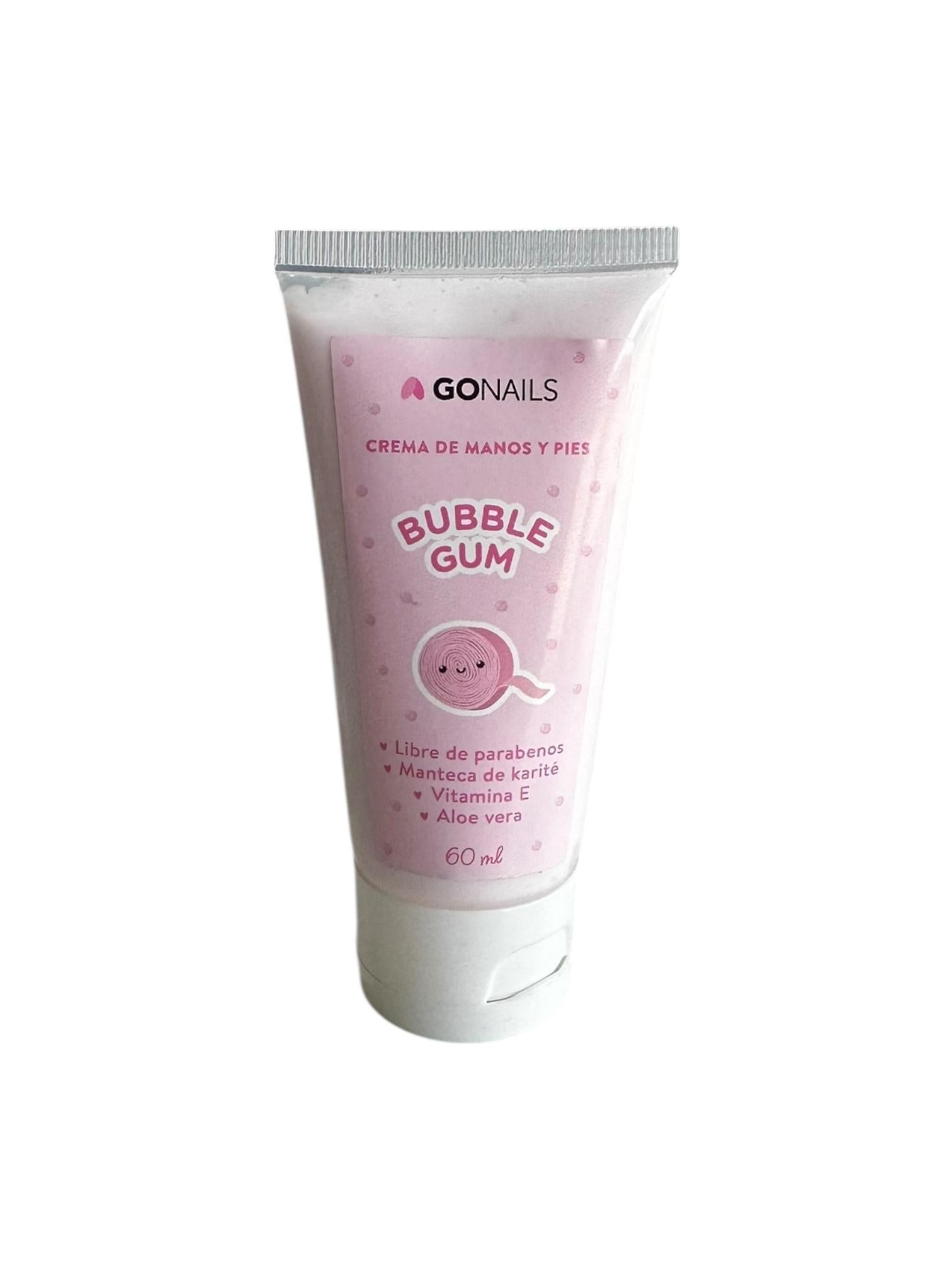 Crema Bubble Gum 60ml Go Nails