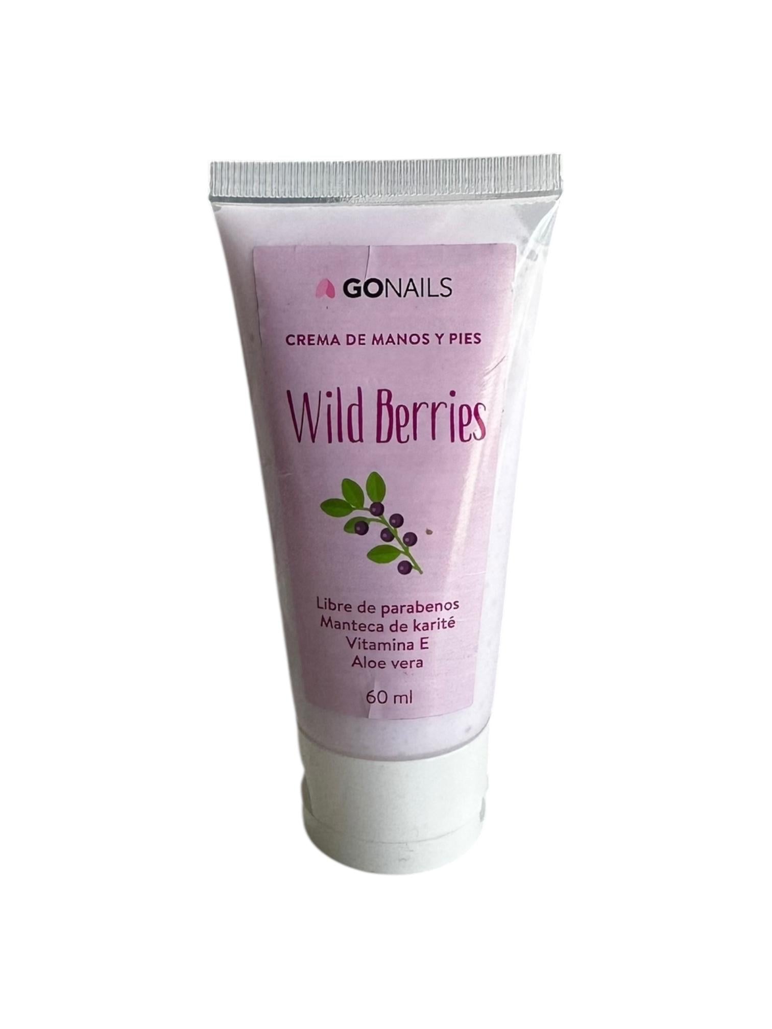 Crema Wild Berries 60ml Go Nails