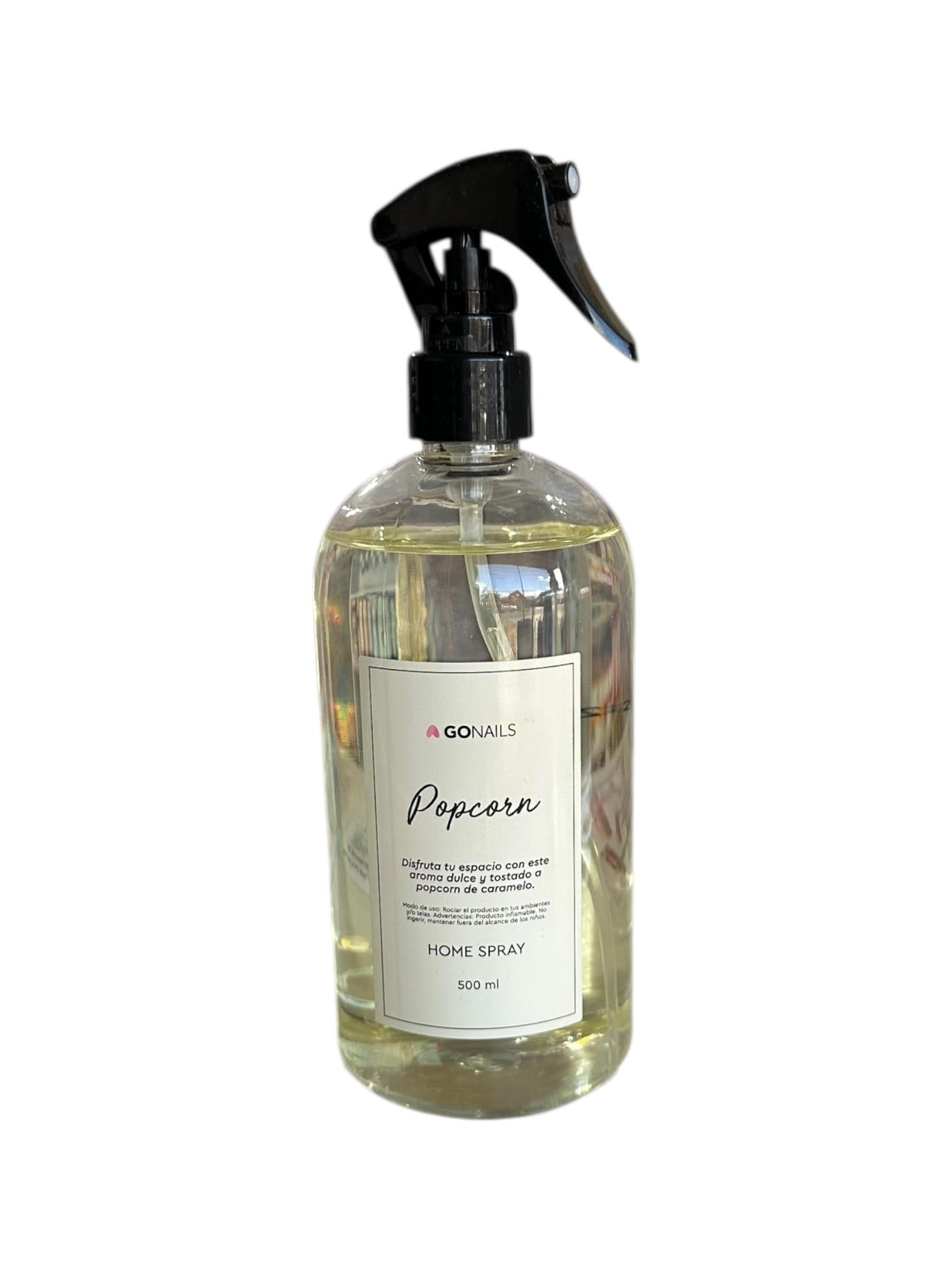 Difusor de Aroma En Spray Pop Corn 500ml Go Nails
