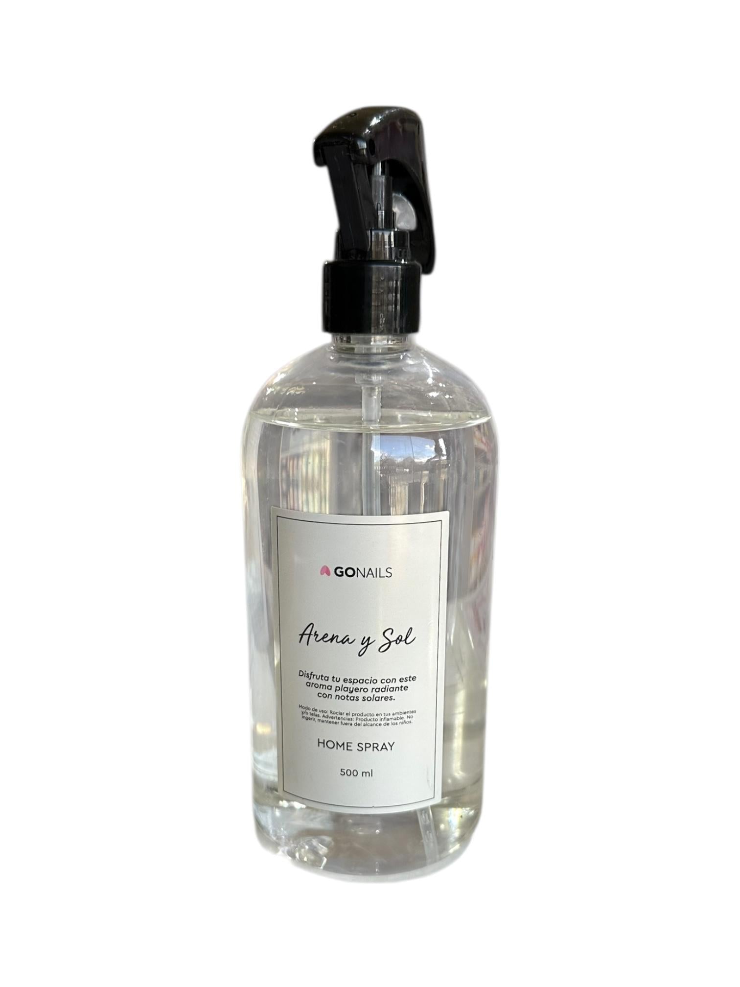 Difusor de Aroma En Spray Arena y Sol 500ml Go Nails
