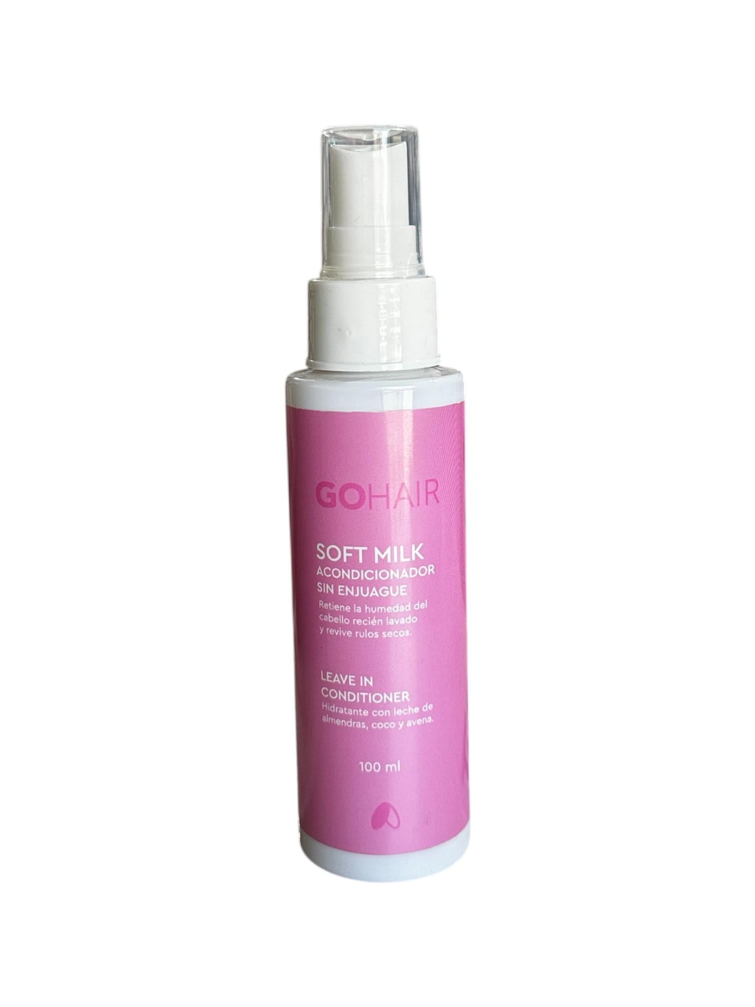 Acondicionador Sin Enjuague Soft Milk 100ml Go Nails