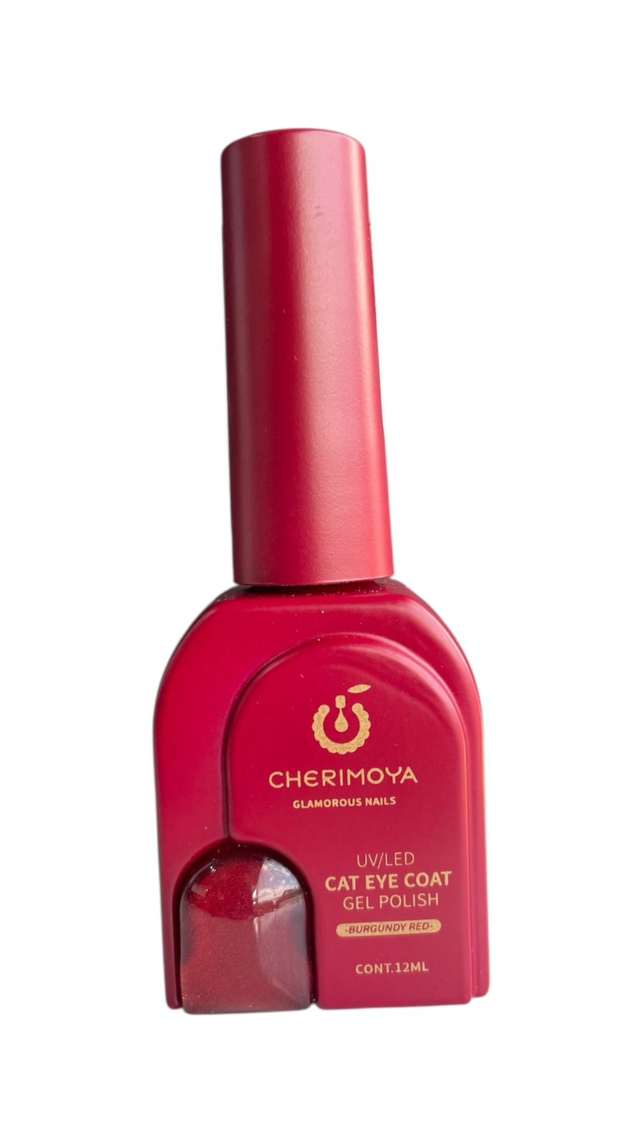 Esmalte Ojo De Gato Burgundy Red 009 12ml Cherimoya