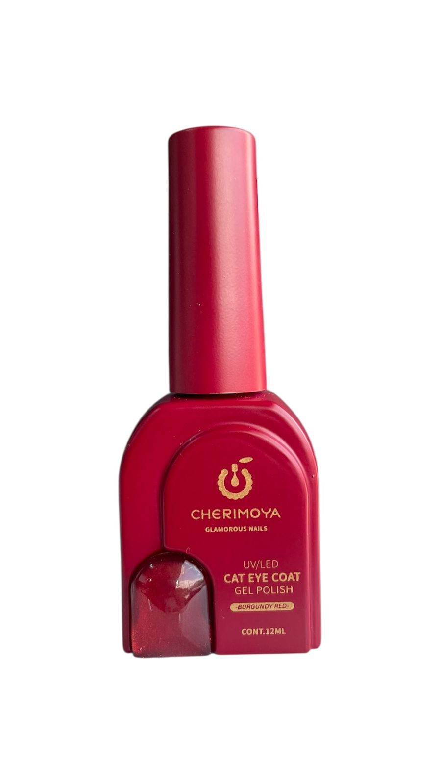 Esmalte Ojo De Gato Burgundy Red 006 12ml Cherimoya