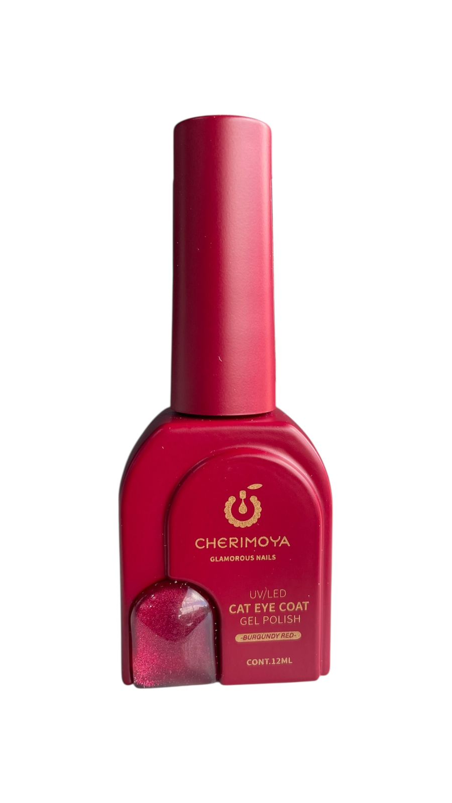 Esmalte Ojo De Gato Burgundy Red 003 12ml Cherimoya