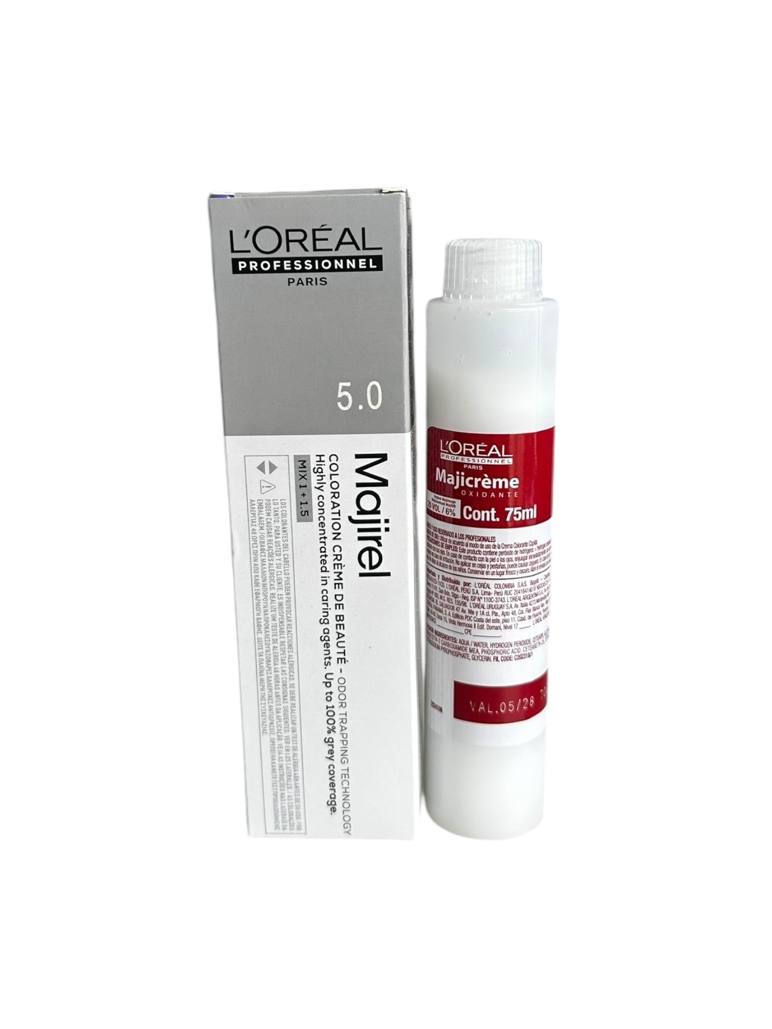 Tintura Funda 5.0 60ml R25 V522 LP Majirel