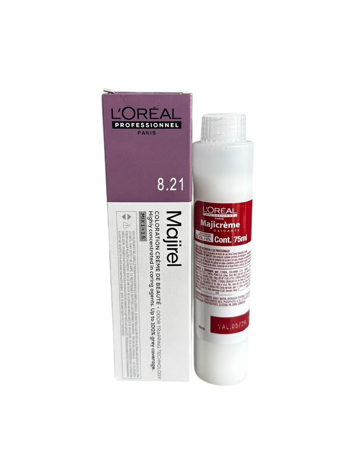 Tintura Iri 8.21 60ml R25 V522 LP Majirel