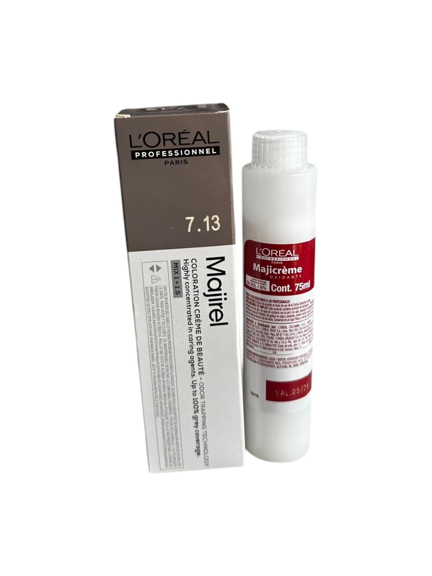 Tintura CB 7.13 60ml R25 V522 LP Majirel