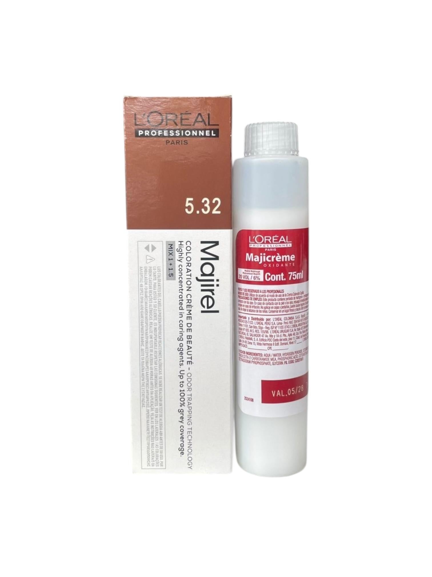 Tintura WB 5.32 60ml R25 V522 LP Majirel