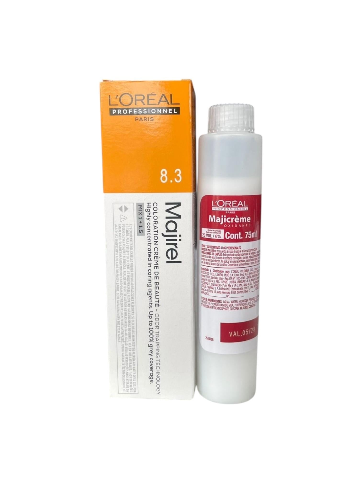 Tintura Gold 8.3 60ml R25 V522 LP Majirel