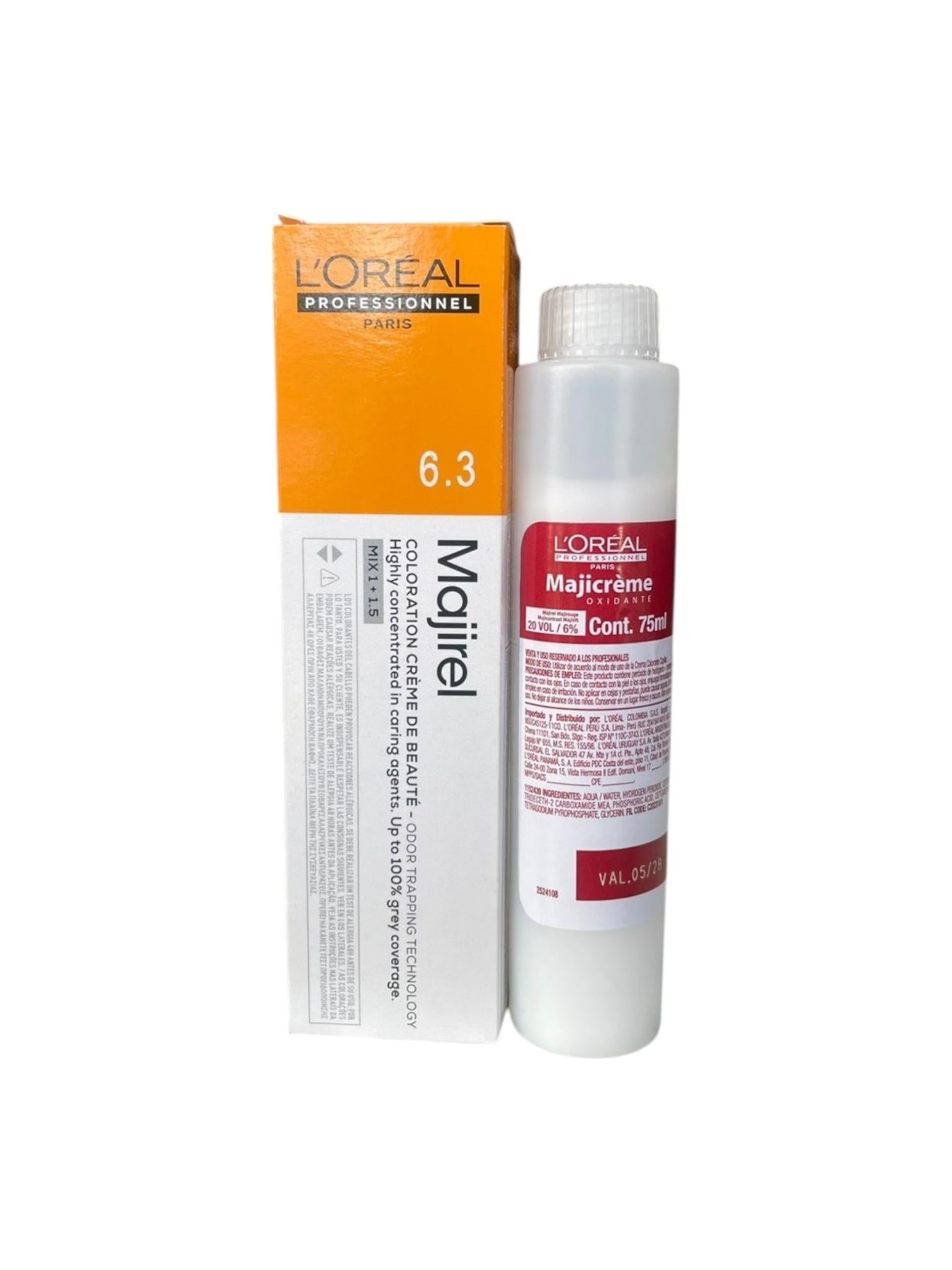 Tintura Gold 6.3 60ml R25 V522 LP Majirel
