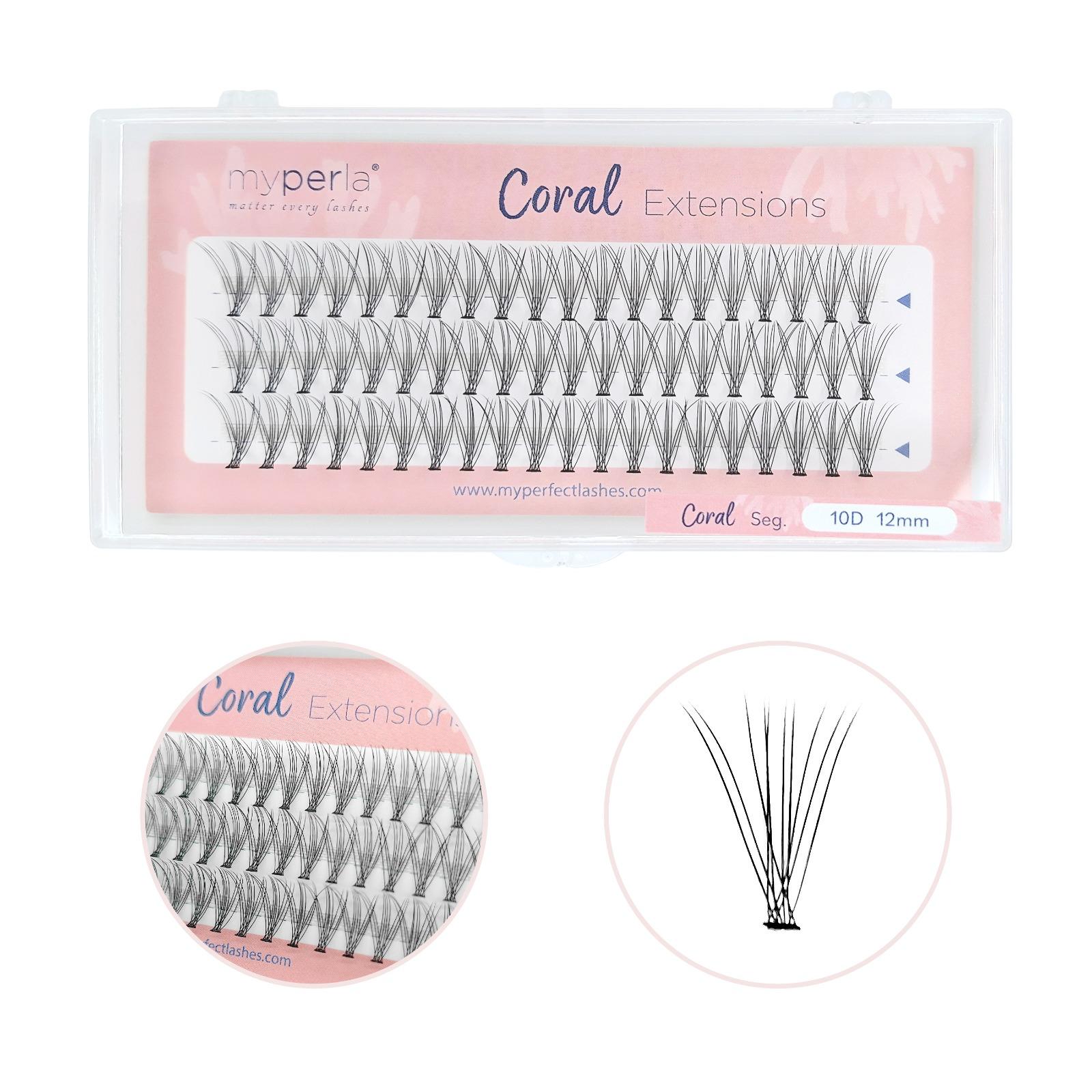 Pestañas Coral Postizas 10D 12mm My Perla