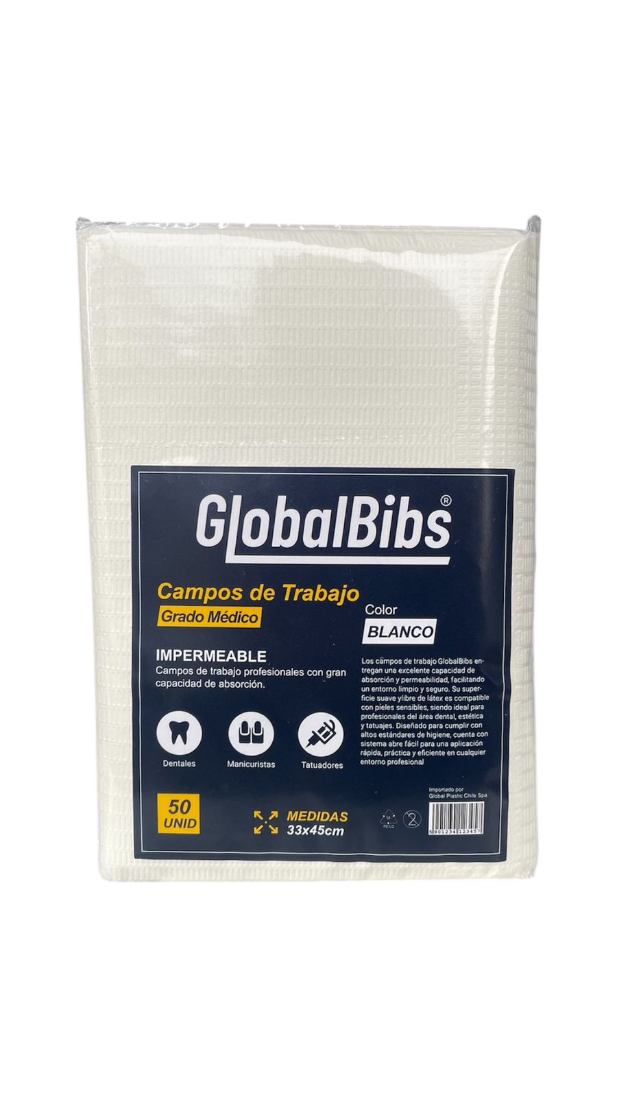 Campos De Trabajo Blanco 50ud
